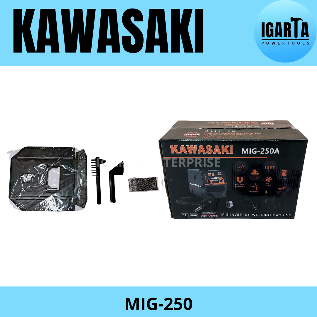 Kawasaki 250A MIG Welding Machine – Reliable, Versatile, and Easy to Use