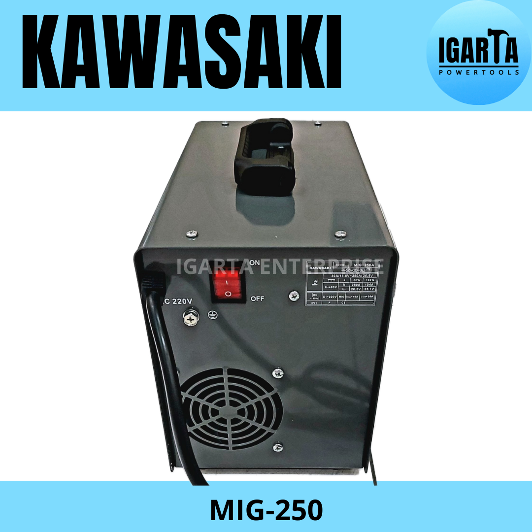 Kawasaki 250A MIG Welding Machine – Reliable, Versatile, and Easy to Use