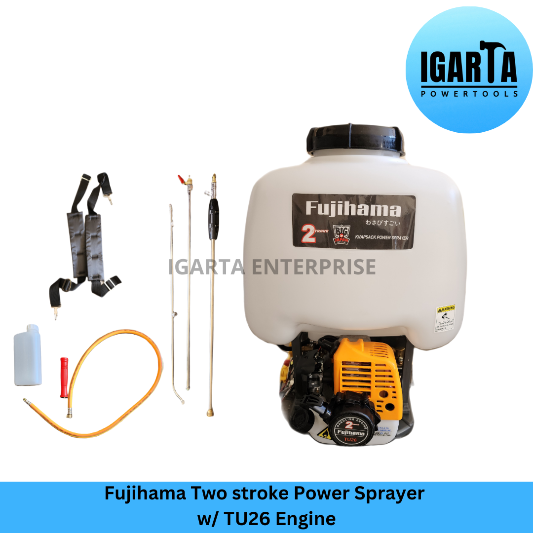 Fujihama 25L Knapsack Power Sprayer with TU26 Two-Stroke Engine – Efficient and Durable