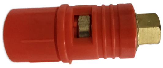 Red Spraying Nozzle for Belt type power Sprayer