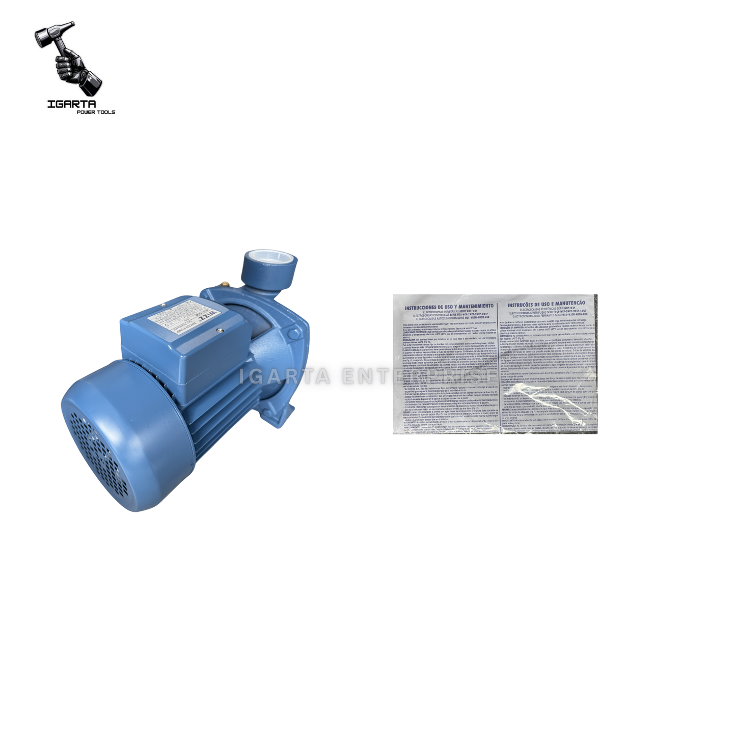 Wizz 2HP Centrifugal Water Pump WHF5AM
