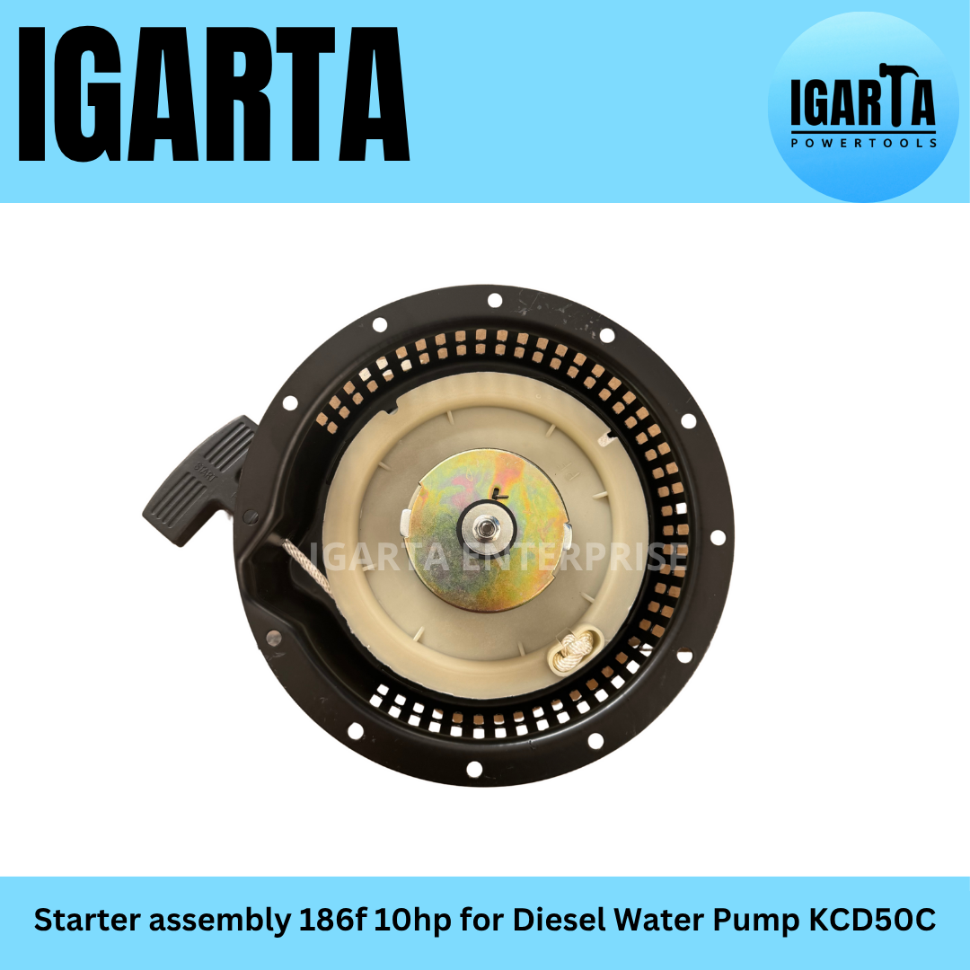 Starter assembly 186f 10hp for Diesel Water Pump KCD50C