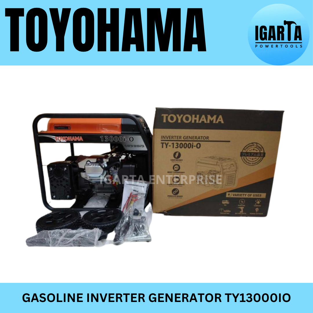 Toyohama Gasoline Inverter Generator TY13000i-O open type