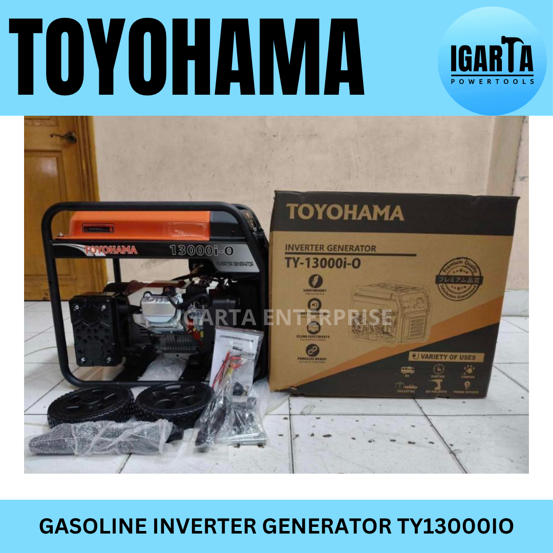 Toyohama Gasoline Inverter Generator TY13000i-O open type