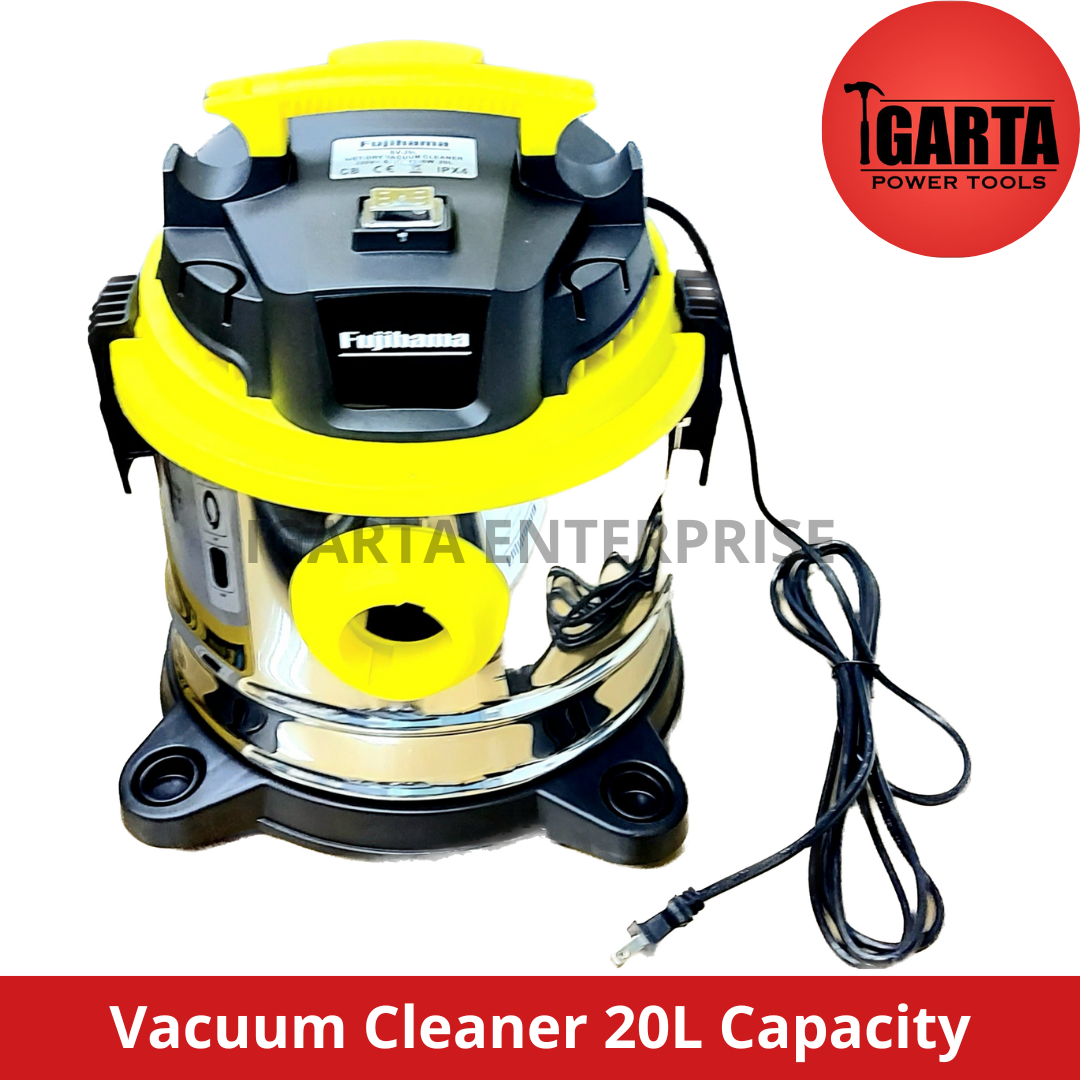 Fujihama Stainless Vacuum Cleaner 20L