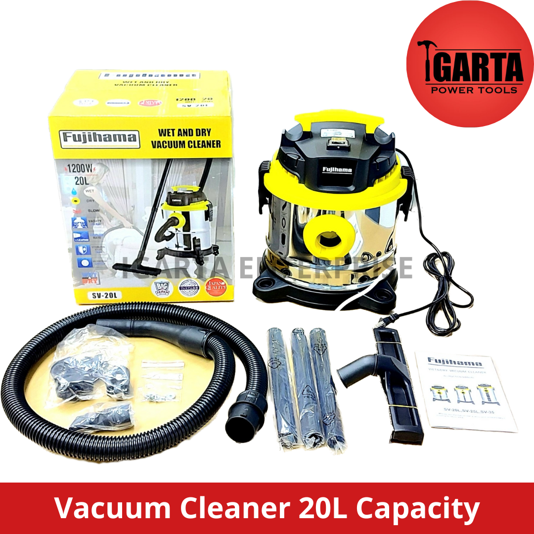 Fujihama Stainless Vacuum Cleaner 20L