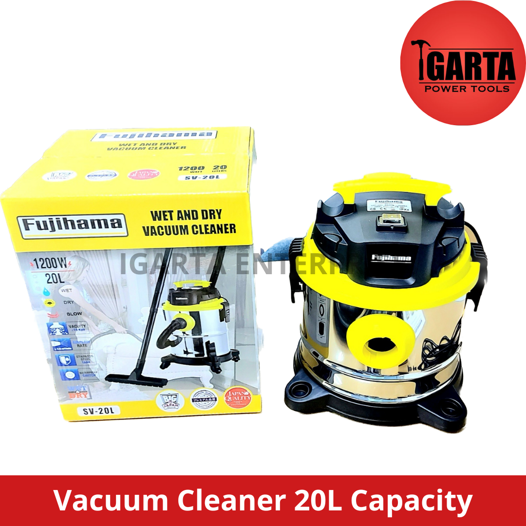 Fujihama Stainless Vacuum Cleaner 20L