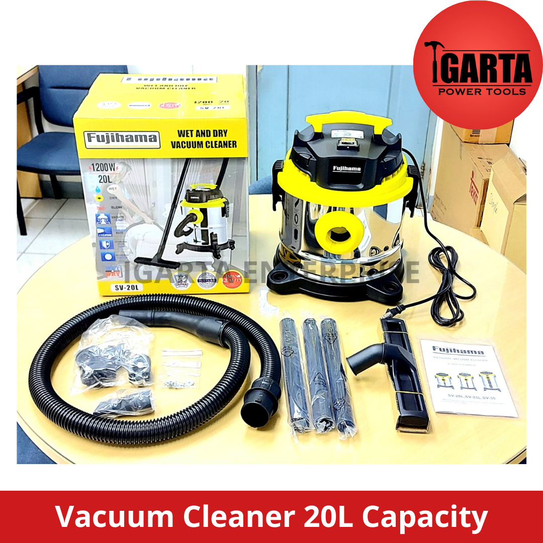 Fujihama Stainless Vacuum Cleaner 20L