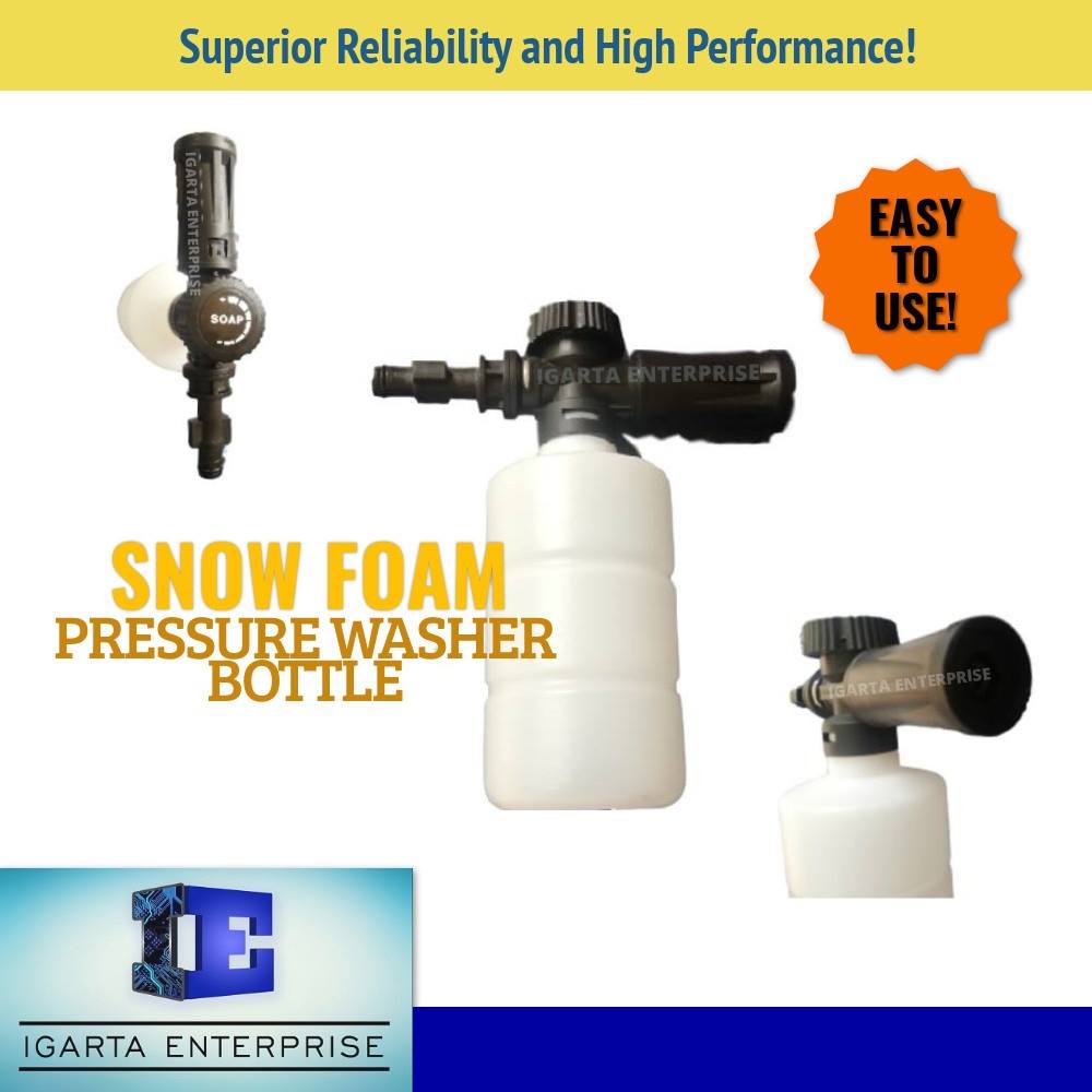 Igarta Snow Foam Soap Bottle for Kawasaki Pressure Washer