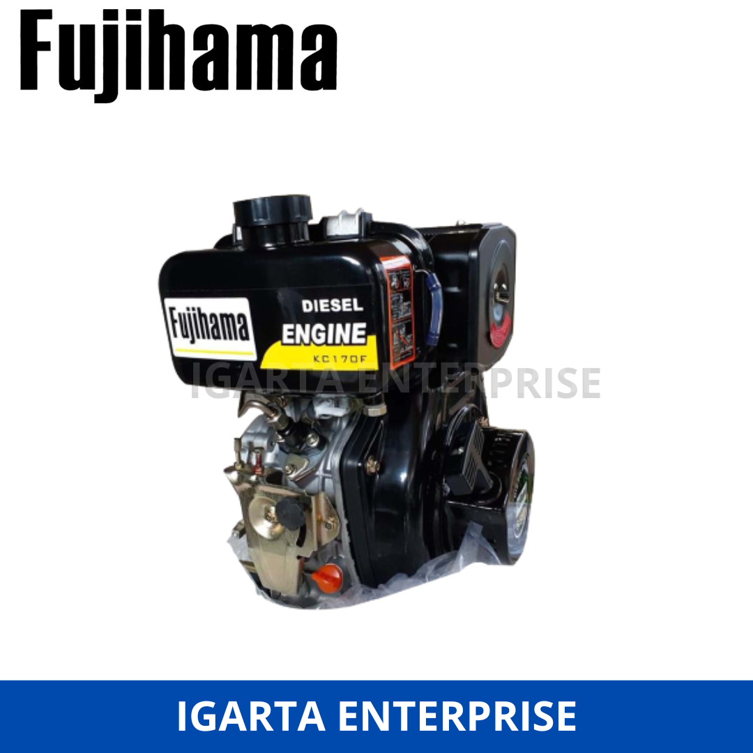 Fujihama Diesel Engine 4 Stroke Recoil Start - High Speed / Low Speed