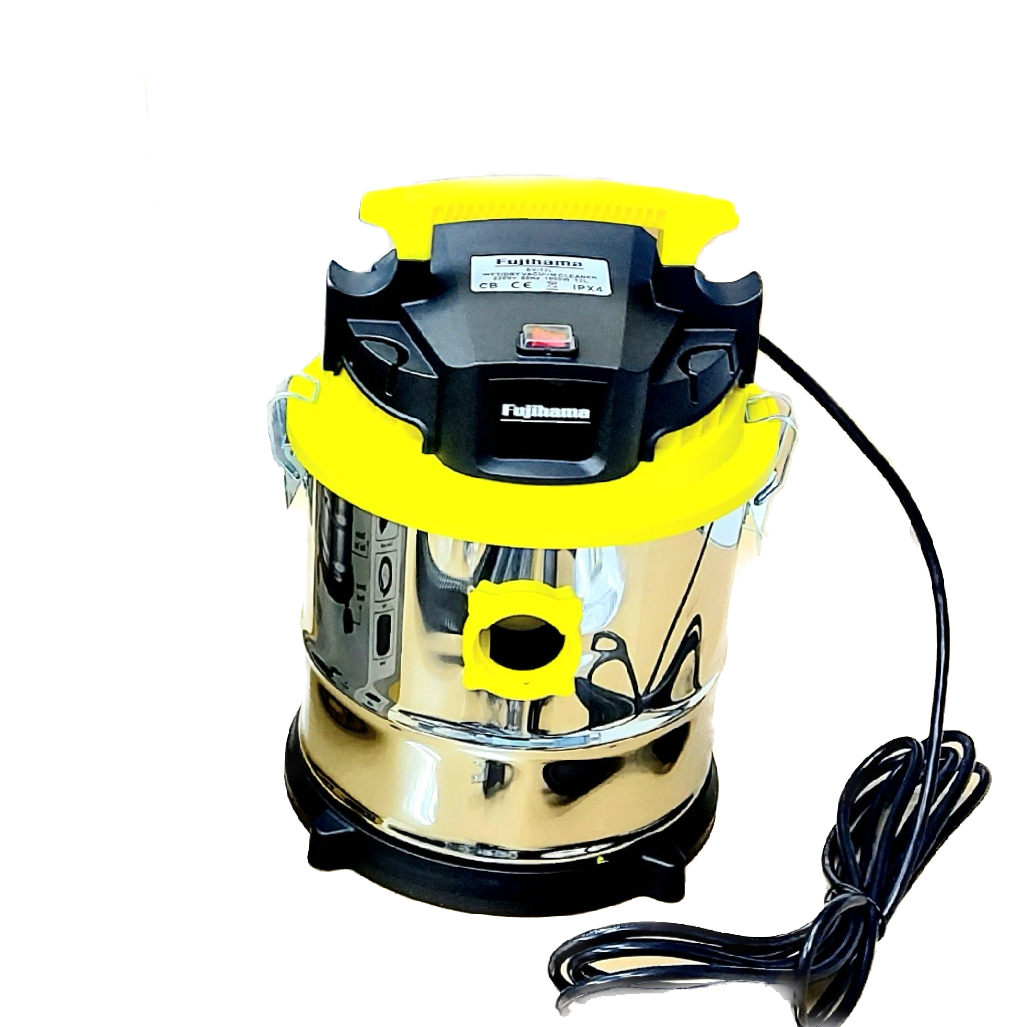 Fujihama Stainless Vacuum Cleaner 12L Igarta Enterprise Power Tools fujihama-stainless-vacuum-cleaner-12l-igarta-enterprise-power-tools
