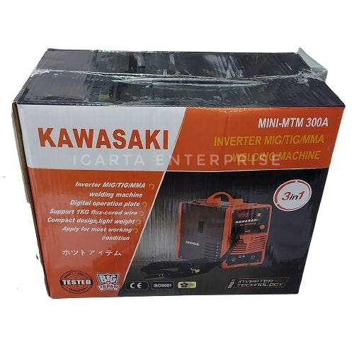 Kawasaki Welding Machine Mini MTM 300a Inverter MIG / TiG/MMA