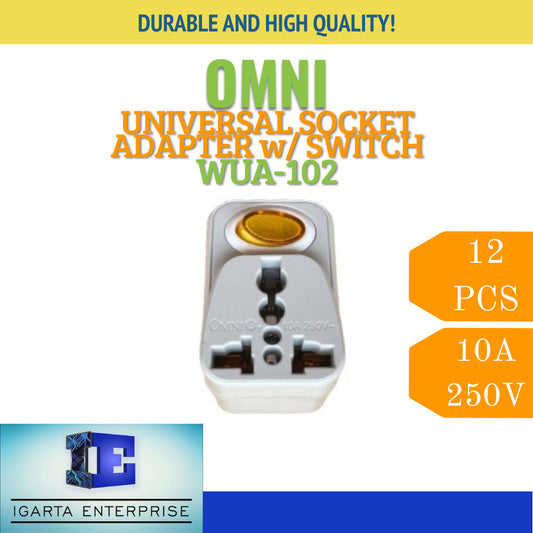 OMNI Universal Adapter with Switch WUS 102