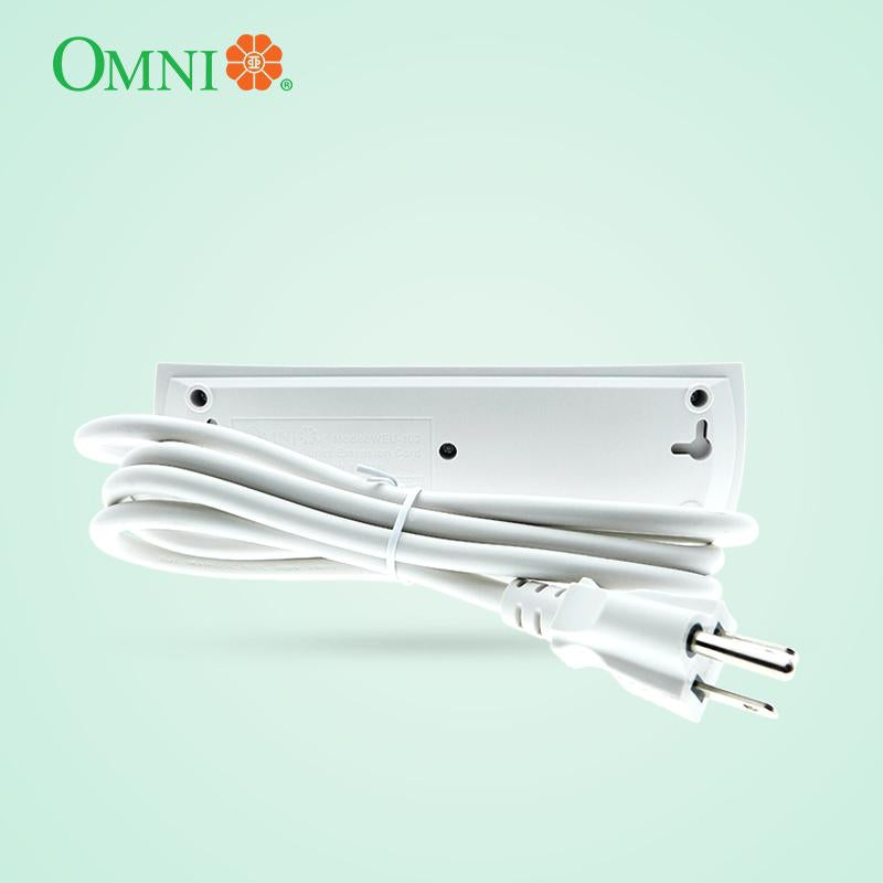 Omni Universal Outlet Extension Cord w/ Master Switch (2,3,4,5,6,8,10 Gang) WEU variants 2500w