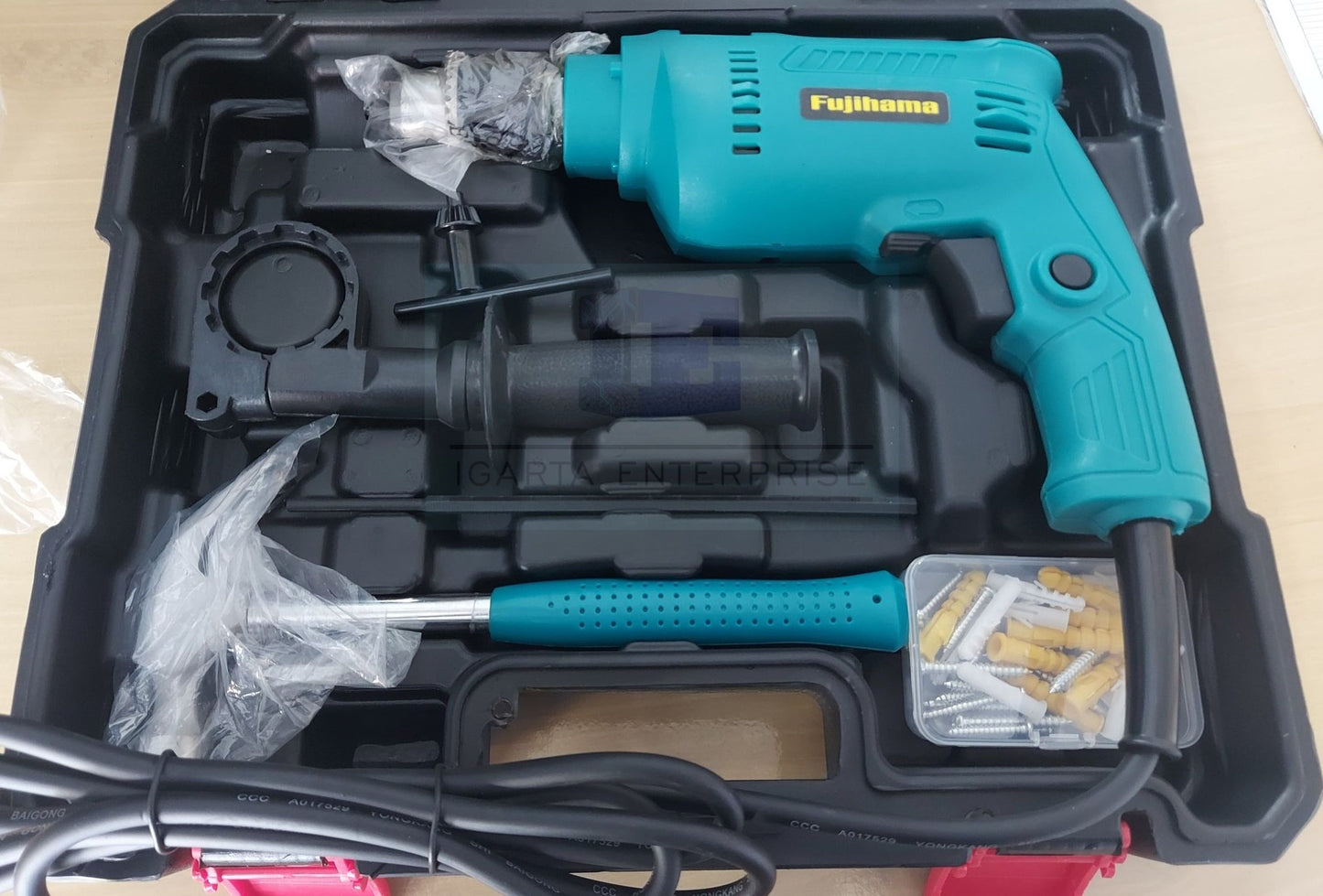 FUJIHAMA Impact Drill with Tool Kit Set T-80S
