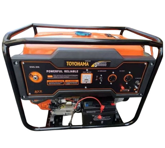 Toyohama TH8000E Gasoline Generator Dual Start