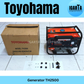 Toyohama TH2500 Gasoline Generator – 2000W Portable Power, 220V, 60Hz, 4-Stroke Engine