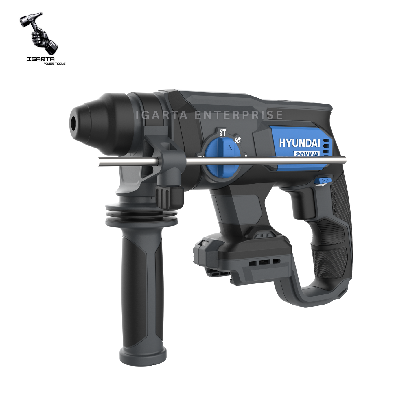 Hyundai 20V Cordless Rotary Hammer (SDS-PLUS) – RH20X-20FT