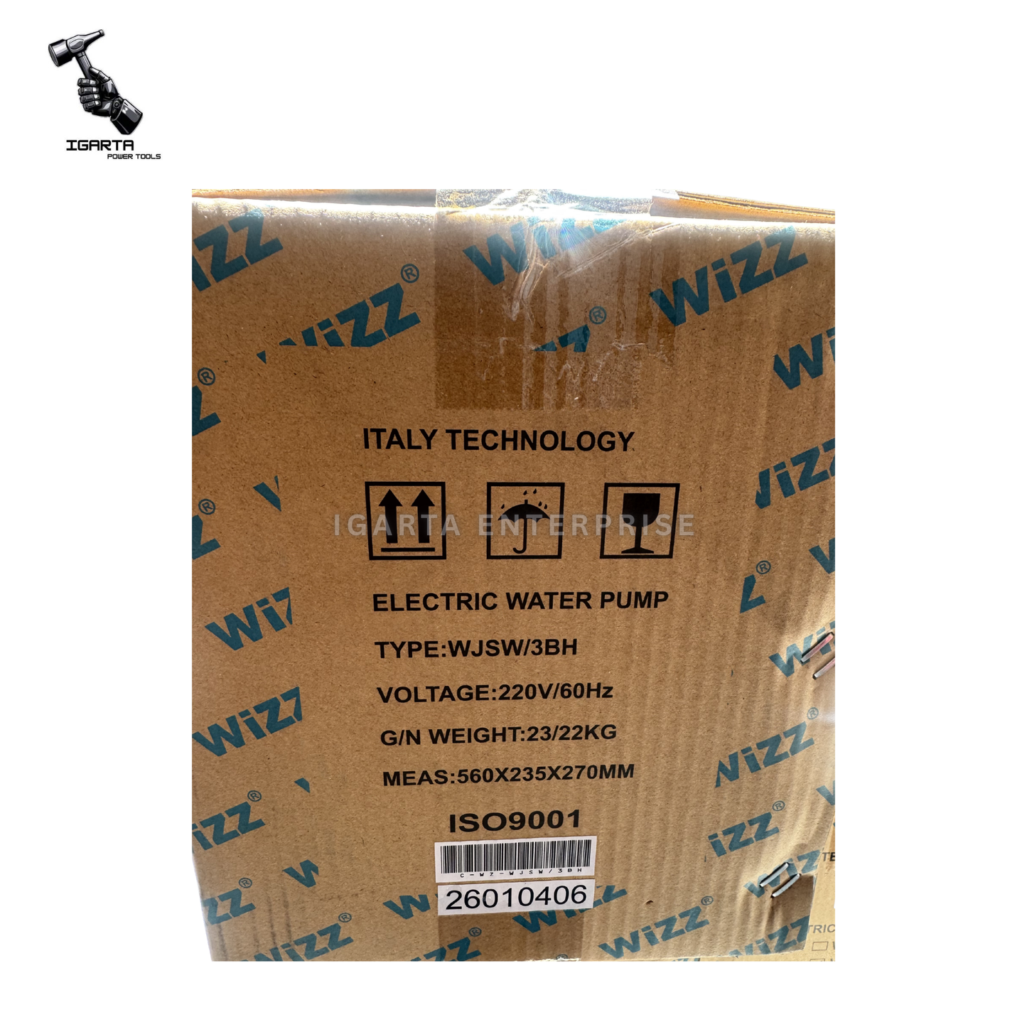 Wizz 2.0HP Jetmatic Pump WJSW 3BH