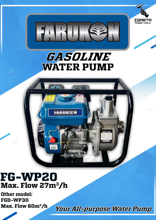 Farukon FG-WP20 Gasoline Water Pump