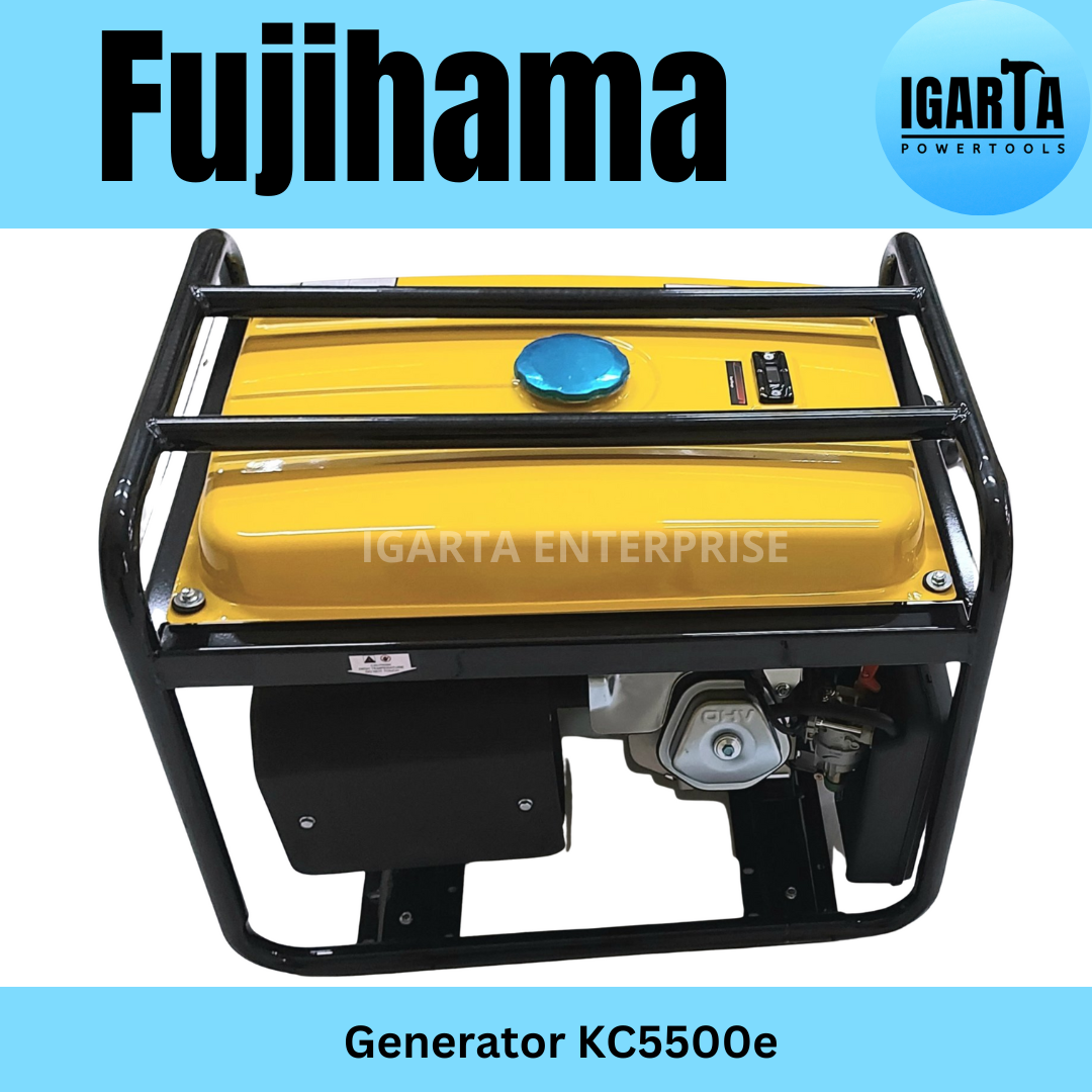 Fujihama KC5000e 5000W Generator – 10HP, Dual Start, 4-Stroke OHV Engine