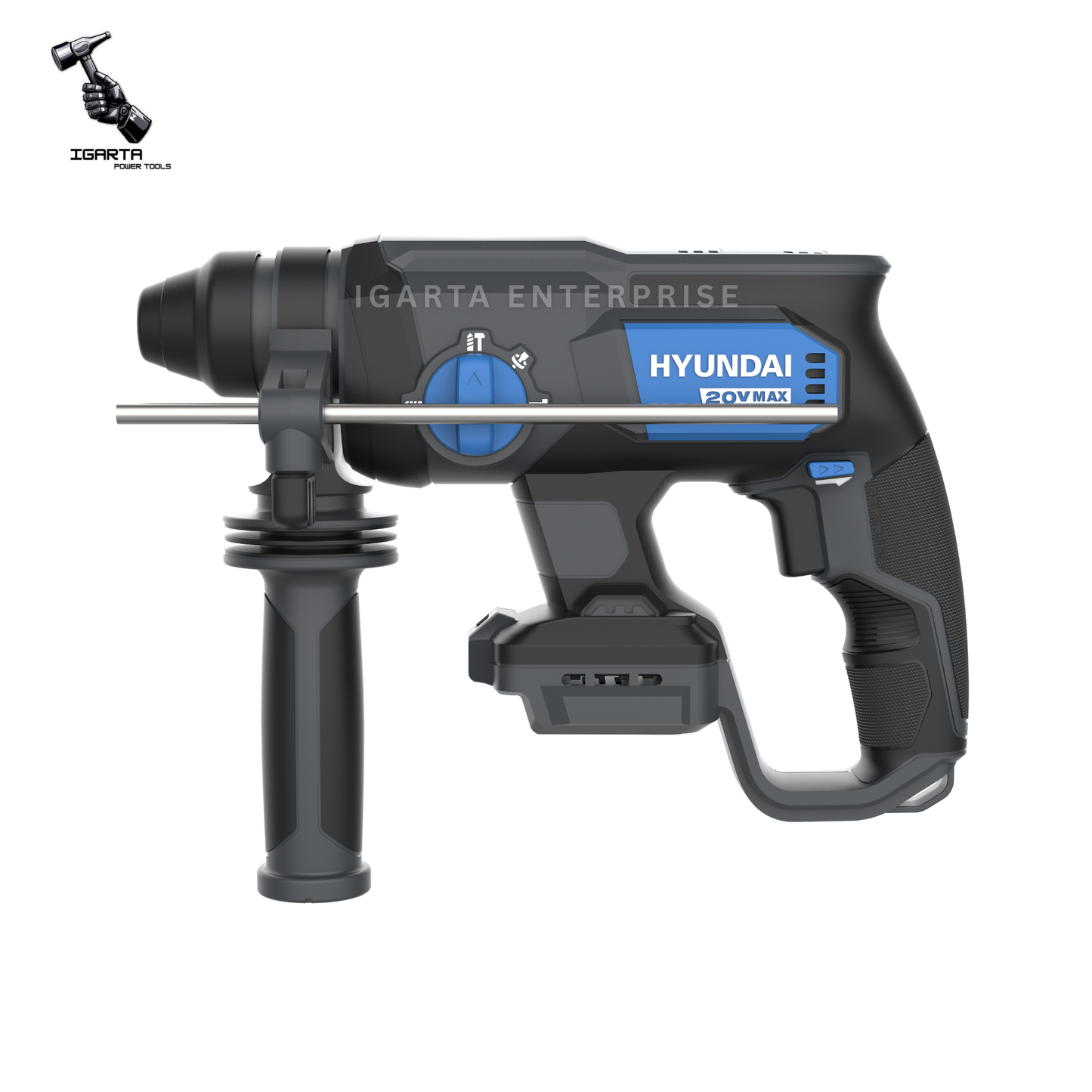 Hyundai 20V Cordless Rotary Hammer (SDS-PLUS) – RH20X-20FT