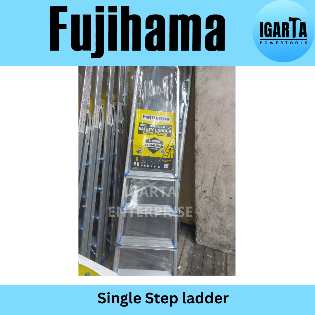 FUJIHAMA Single Step Multi Functional Aluminum Ladder