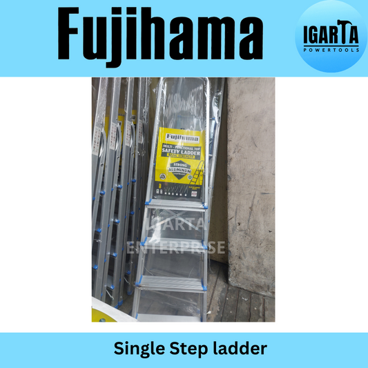 FUJIHAMA Single Step Multi Functional Aluminum Ladder