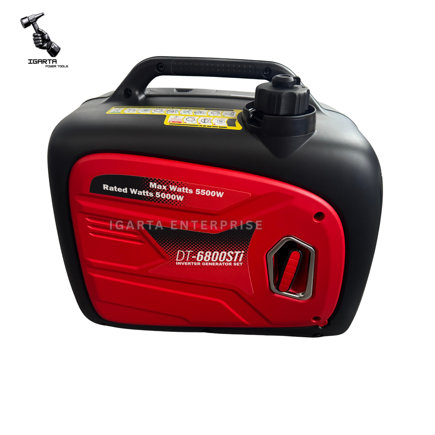 DELTA PRO DT‑6800STi Portable Silent Inverter Generator, 5500W Max Power, 220V