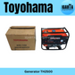 Toyohama TH2500 Gasoline Generator – 2000W Portable Power, 220V, 60Hz, 4-Stroke Engine