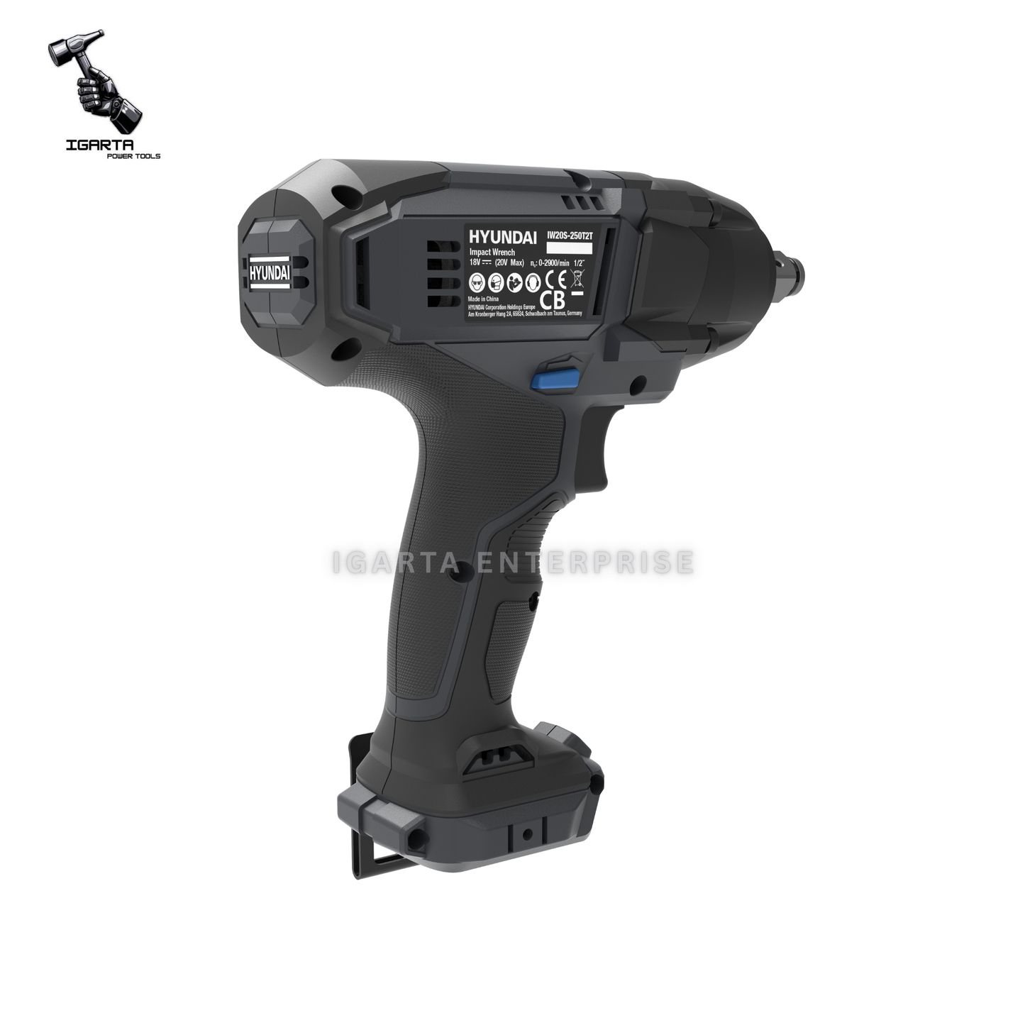 Hyundai 20V Cordless Impact Wrench – IW20S-250