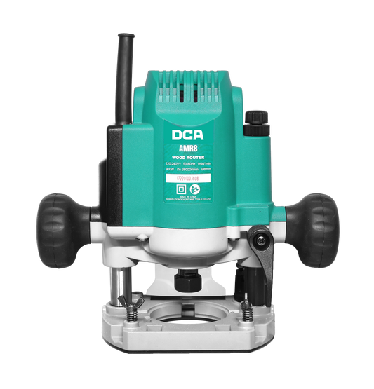 DCA AMR8S Wood Router, 900W Precision Cutting Tool
