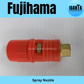 Red Spraying Nozzle for Belt type power Sprayer