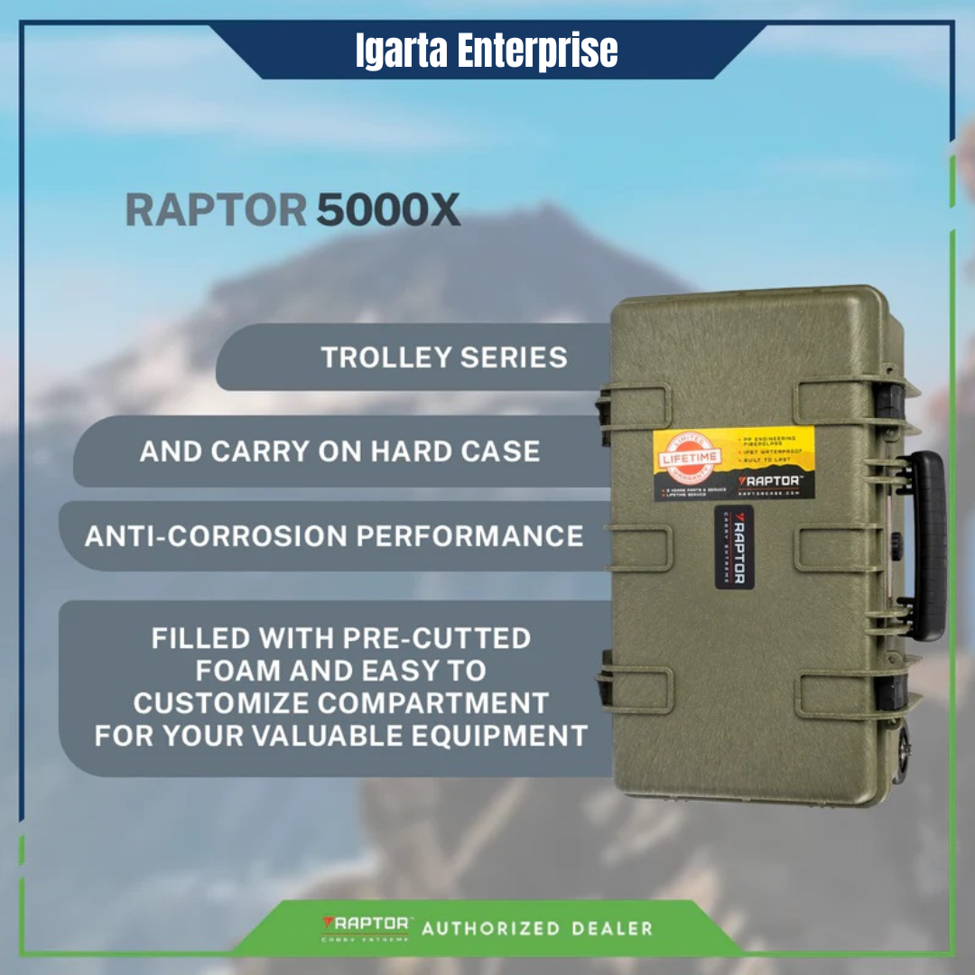 Raptor Case Extreme Trolley 5000x