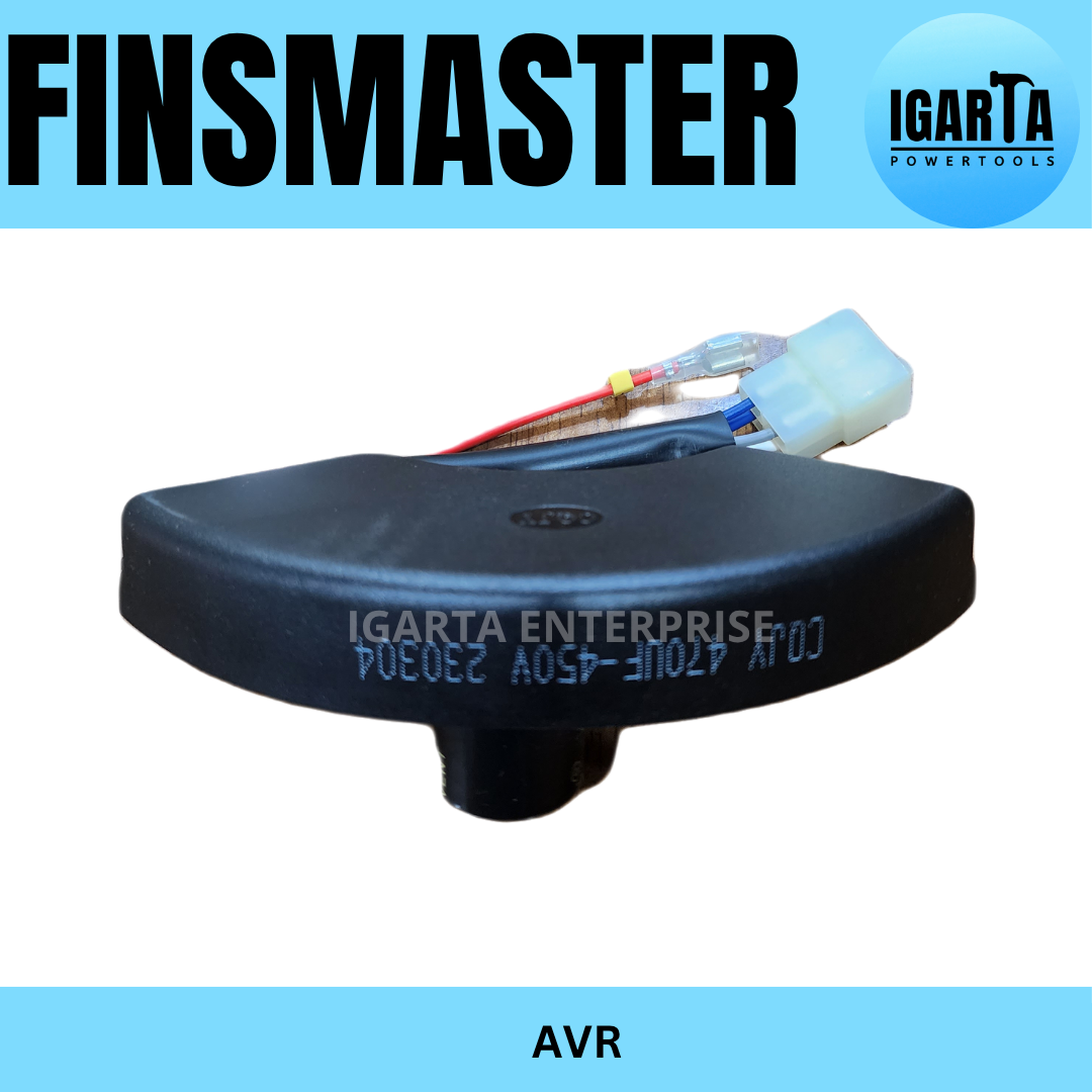 Finsmaster Premium Automatic Voltage Regulator (AVR) – Model C-5KW-AVR-470UF-450V-6W
