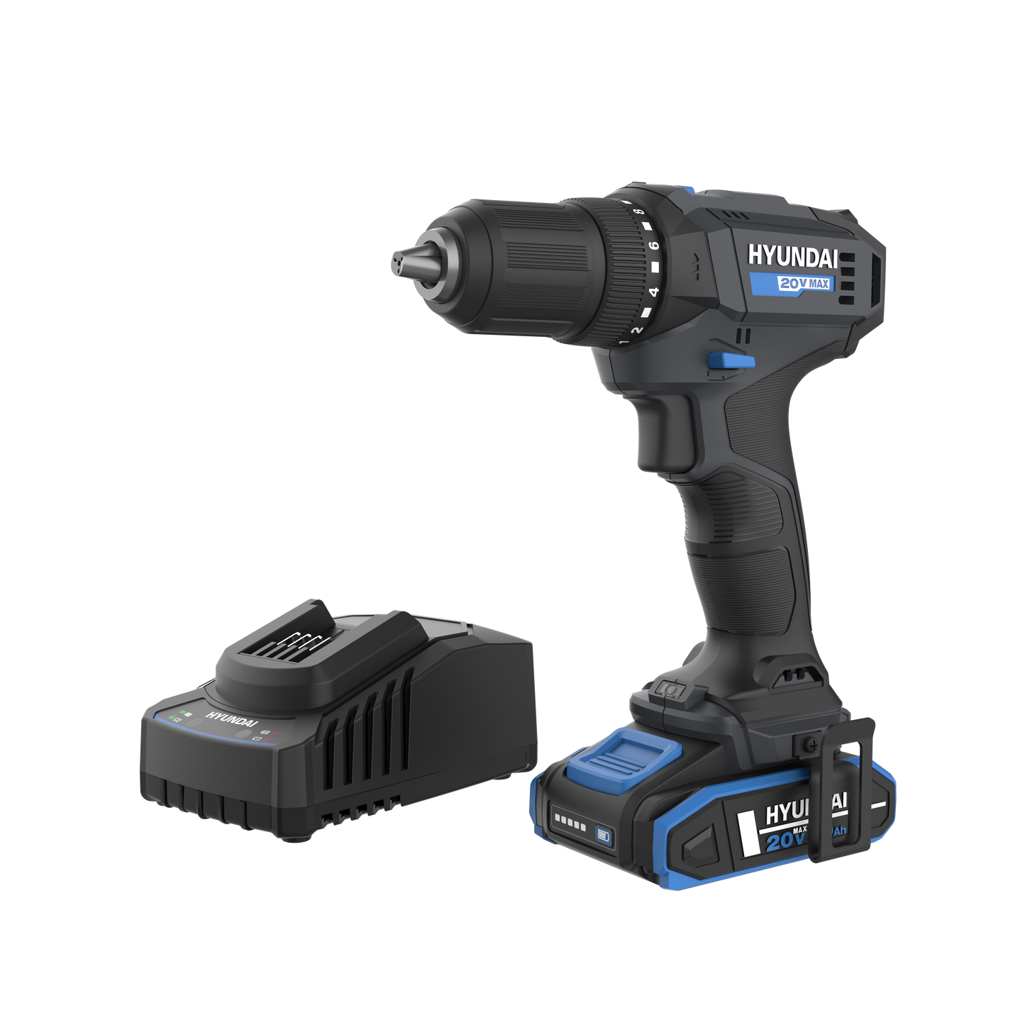 Hyundai 20V Cordless Driver Drill – DD20S-40TT