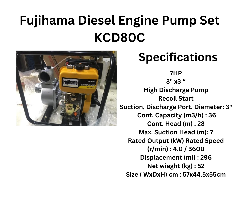 Fujihama Diesel Engine Pumpset / Water Pump