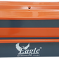 Eagle Professional 2‑Tone Metal Tool Box – 5 Trays