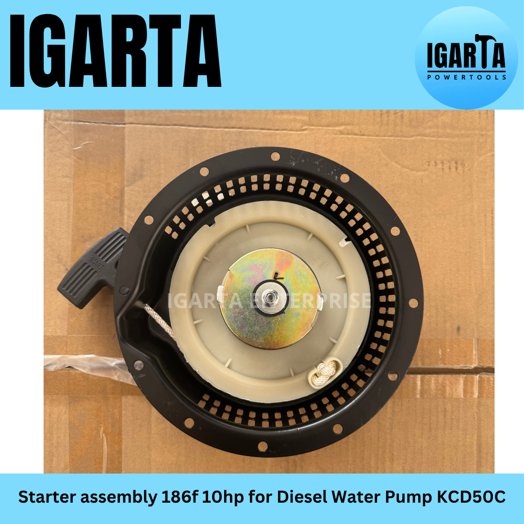 Starter assembly 186f 10hp for Diesel Water Pump KCD50C