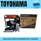 Toyohama Gasoline Inverter Generator TY13000i-O open type