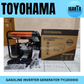 Toyohama Gasoline Inverter Generator TY13000i-O open type