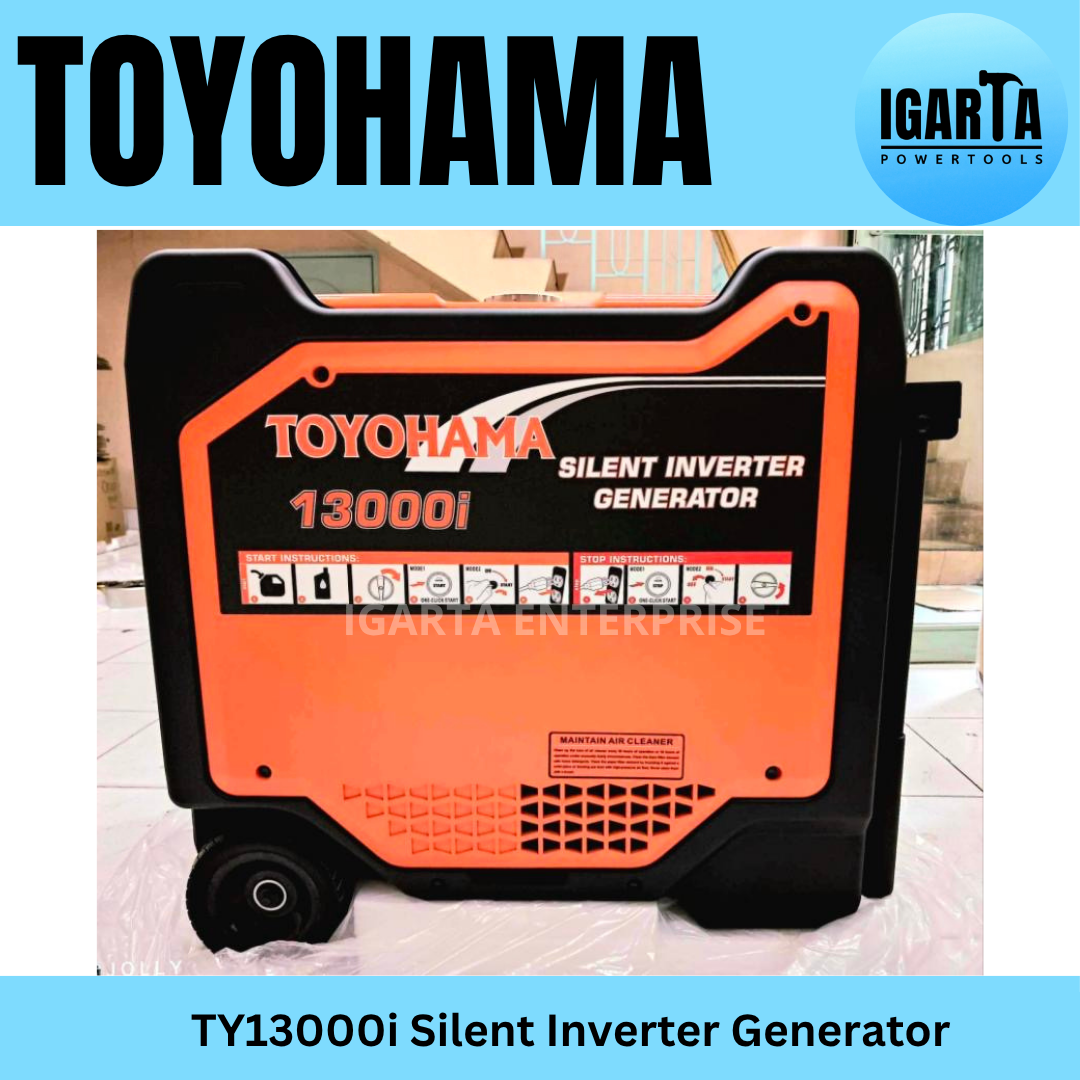 Toyohama Gasoline Silent Inverter Generator 13000i