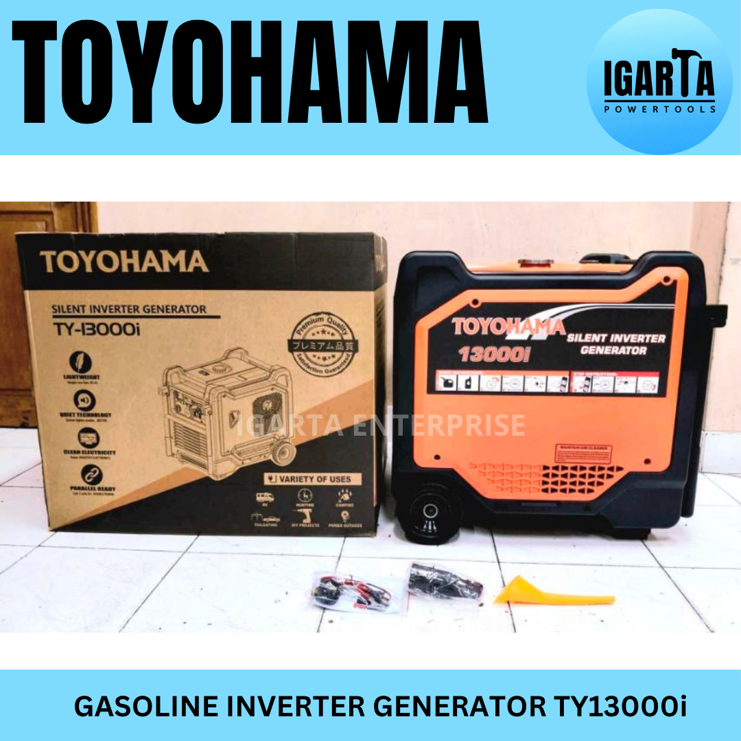 Toyohama Gasoline Silent Inverter Generator 13000i