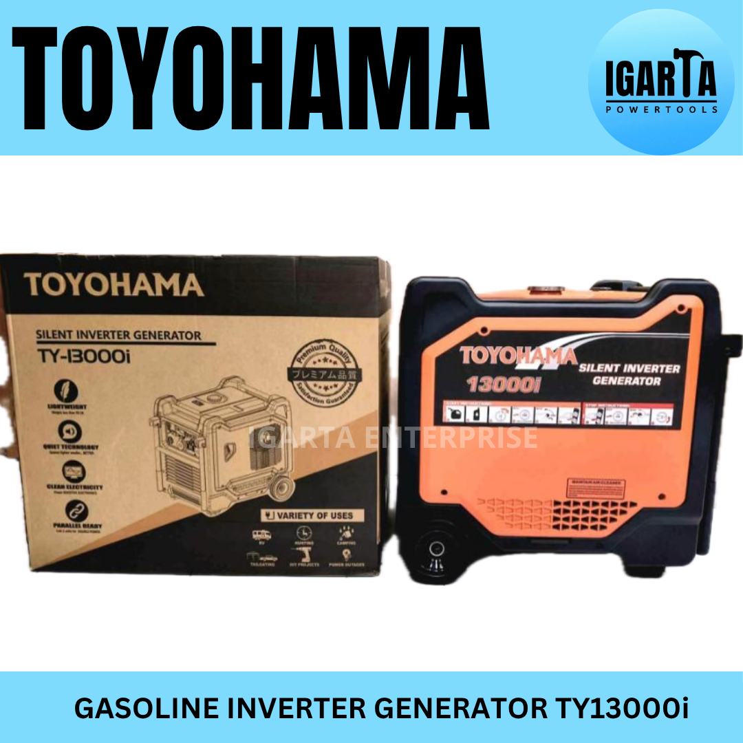 Toyohama Gasoline Silent Inverter Generator 13000i