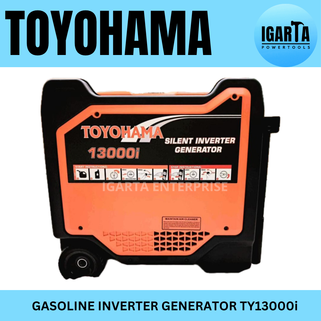 Toyohama Gasoline Silent Inverter Generator 13000i