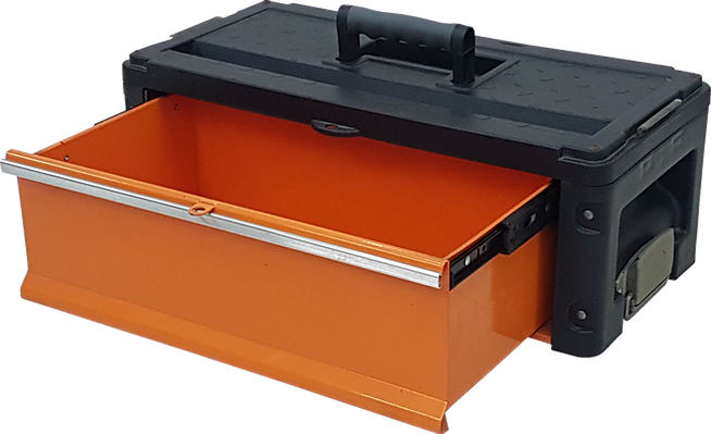 Eagle Professional 3‑in‑1 Trolley Tool Box – Heavy Duty