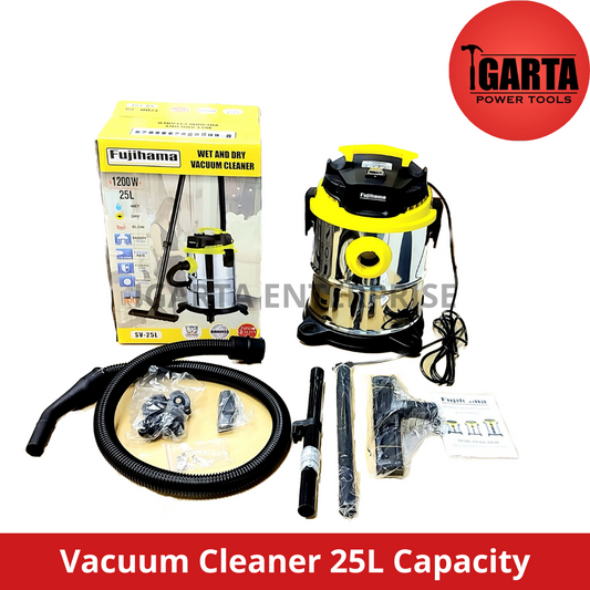 Fujihama Stainless Vacuum Cleaner 25L