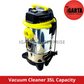 Fujihama Vacuum Cleaner Stainless 35L