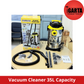 Fujihama Vacuum Cleaner Stainless 35L
