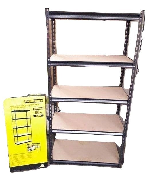 Fujihama 5 layers Boltless Metal Storage Rack 100kg per Shelves Heavy Duty